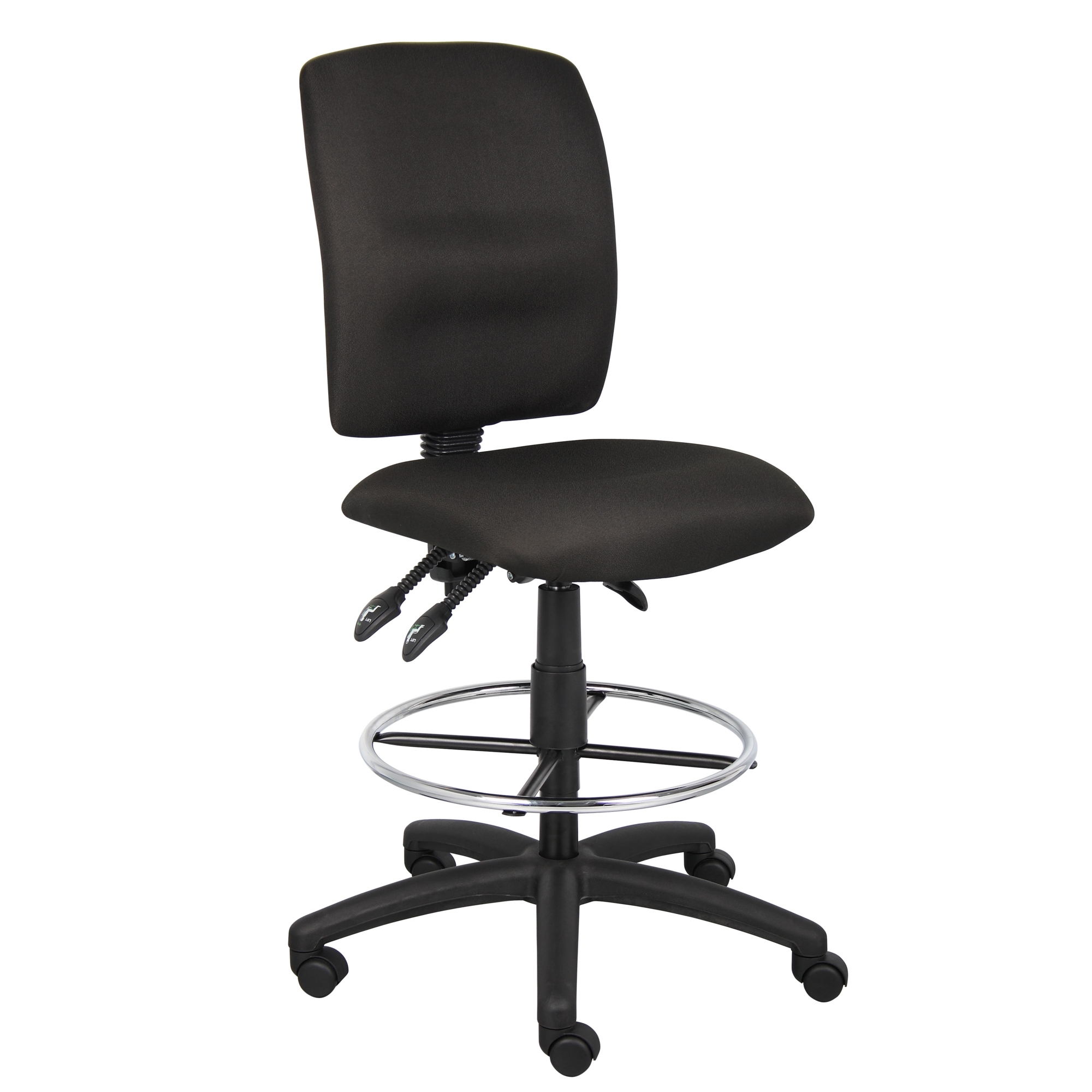 Norstar BOSS, Multi-Function Fabric Drafting Stool, Included (qty.) 1 Model# B1635-BK